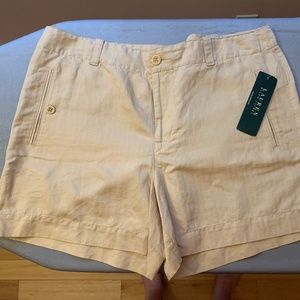 LAUREN  RALPH LAUREN Safari Tan Shorts